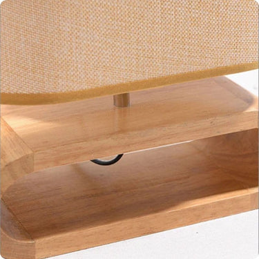 Lampe de chevet Bois Scandinave-Lampe Veilleuse